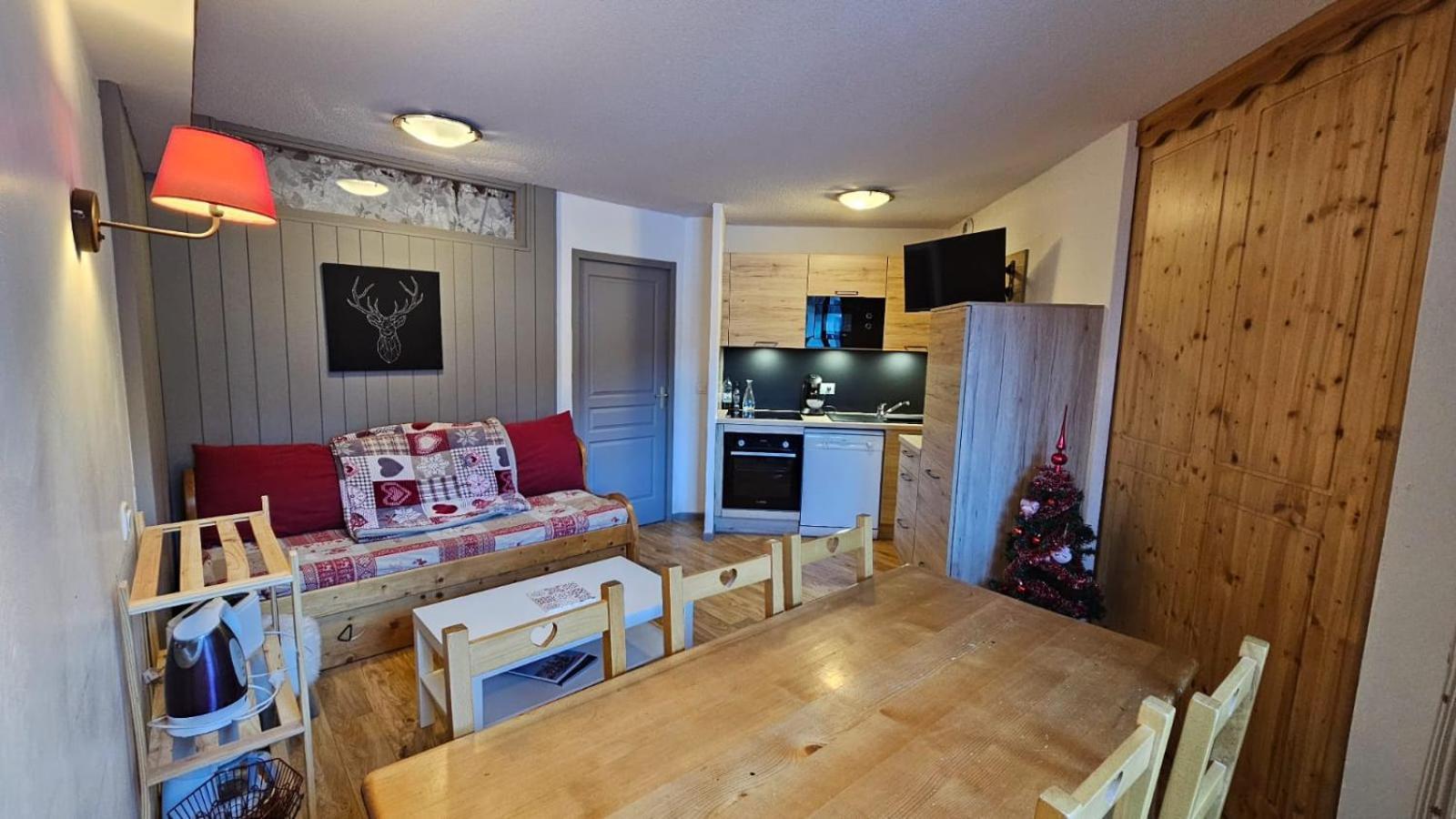Ferienwohnung La Fleche D'Orres, 6 Pers, 40M2, Centre Station Les Orres Exterior foto